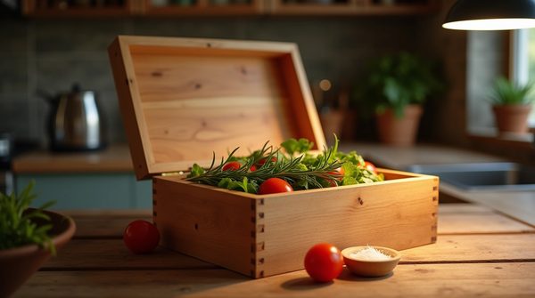 Boîte ronde en bois alimentaire : élégance et praticité pour vos plats