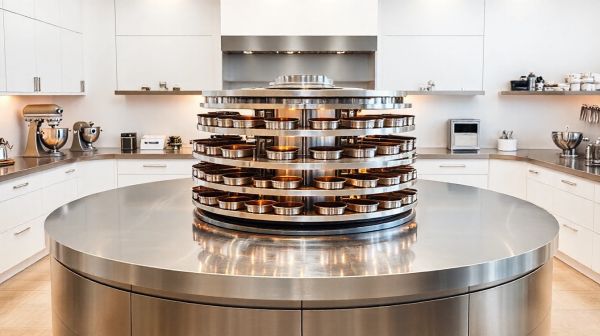 Découvrez le meilleur plateau tournant pour des pâtisseries réussies